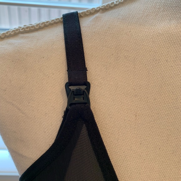 SOLD NWT Pea In the Pod Mesh Trim Clip Down Maternity & Nursing Bra - Picture 3 of 9